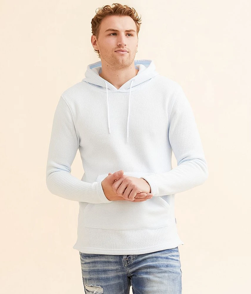 Departwest Cozy Stripe Hooded Sweatshirt