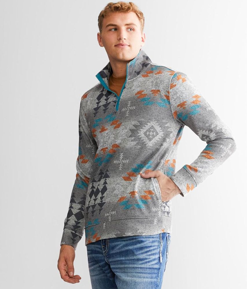 Departwest Aztec Quarter Zip Pullover