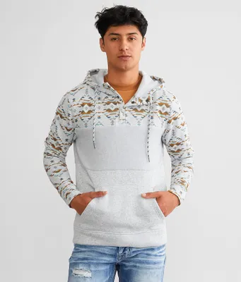 Departwest Pieced Reverse Fleece Sweatshirt