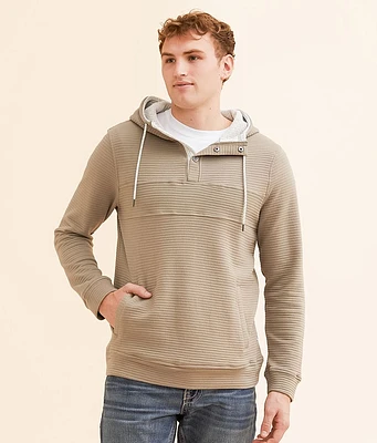 Departwest Ribbed Knit Hoodie