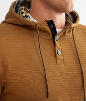 Ribbed Knit Hoodie