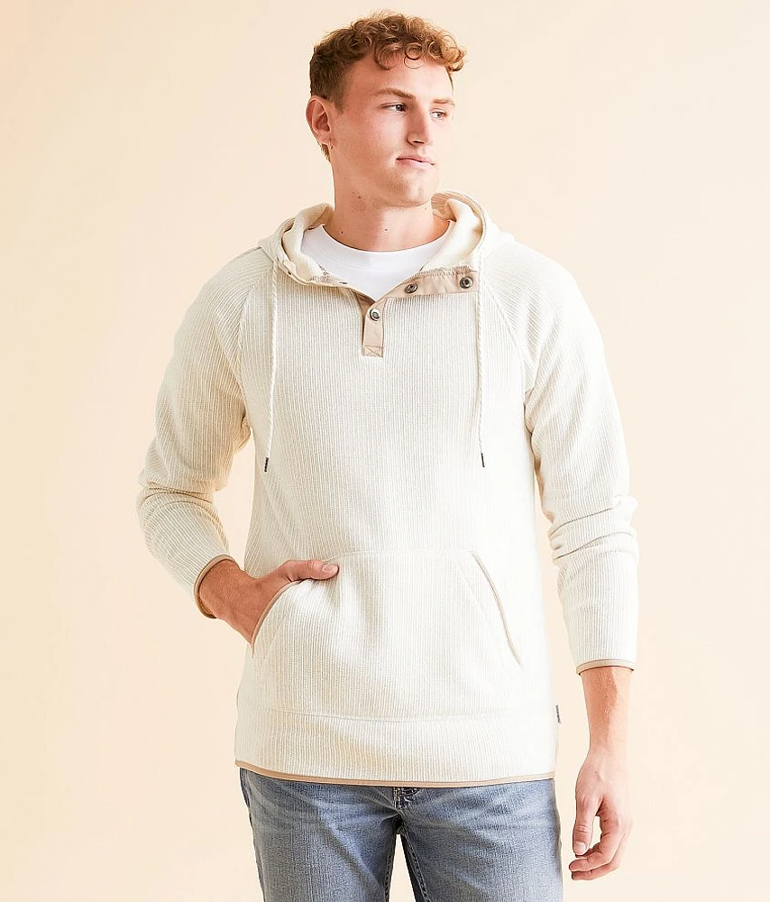 Departwest Cozy Henley Hooded Sweatshirt