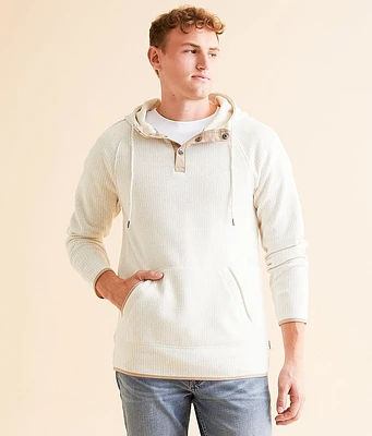 Departwest Cozy Henley Hooded Sweatshirt