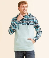 Departwest Southwestern Print Hooded Sweatshirt