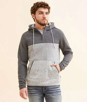 Departwest Cozy Stripe Hooded Sweatshirt