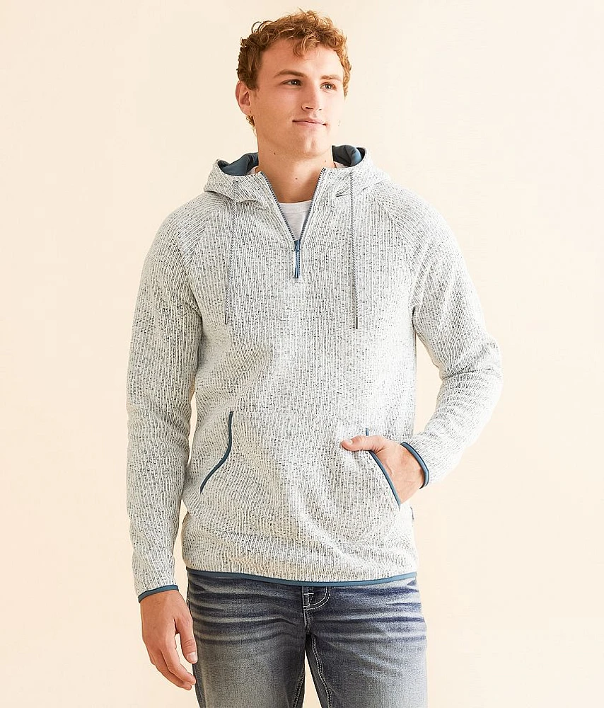 Departwest Cozy Quarter Zip Hooded Sweatshirt