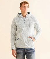 Departwest Cozy Quarter Zip Hooded Sweatshirt