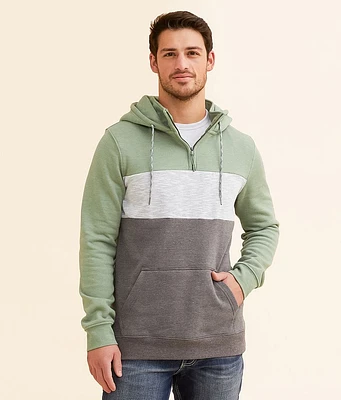 Departwest Quarter Zip Hooded Sweatshirt