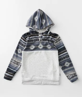 Boys - Departwest Quilted Henley Hoodie