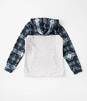Boys - Southwest Tri Block Hooded Sweatshirt