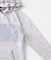 Boys - Striped Cozy Hooded Sweatshirt