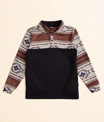 Boys - Departwest Southwestern Quarter Snap Pullover