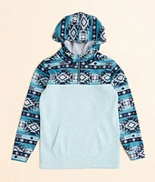 Boys - Soutwestern Print Hooded Sweatshirt