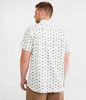 Flying Mallard Ducks Performance Stretch Shirt