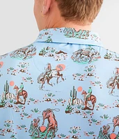Cowboy Up Performance Polo