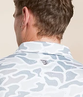 White Camo Performance Polo