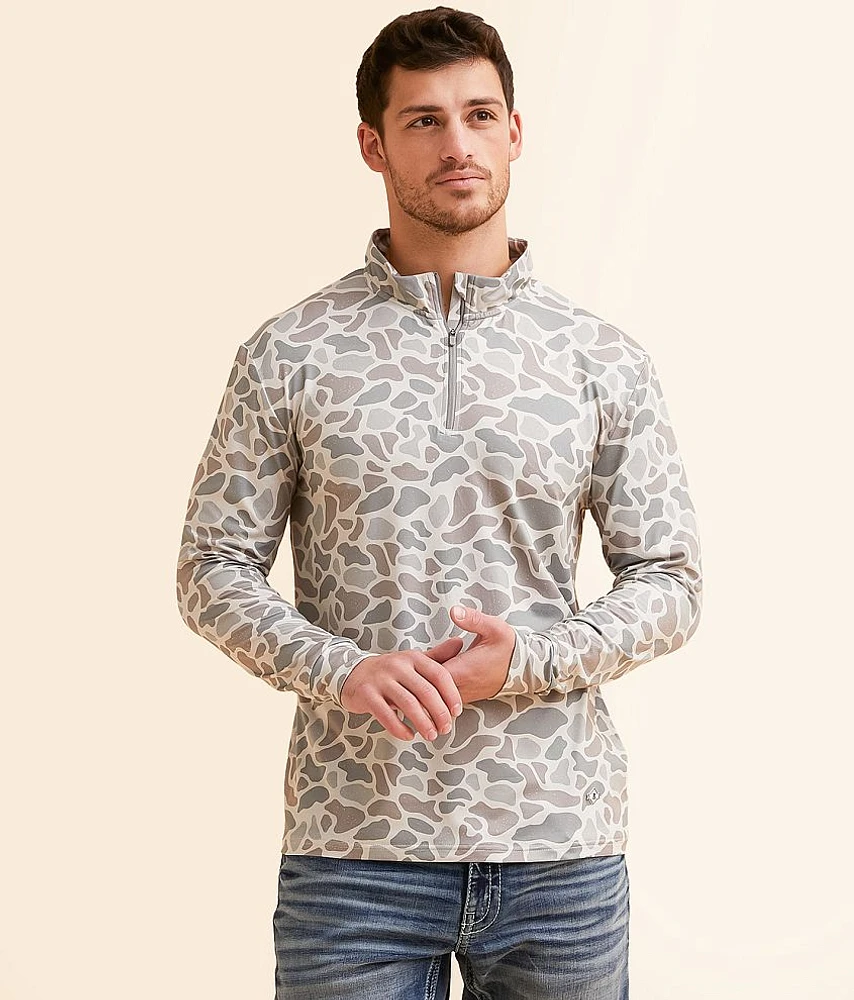 BURLEBO Deer Camo Performance Pullover