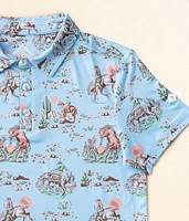 Boys - Cowboy Up Performance Polo