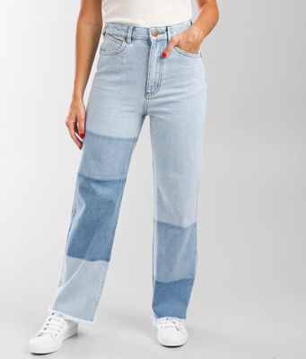 Billabong x Wrangler Patch It High Straight Jean