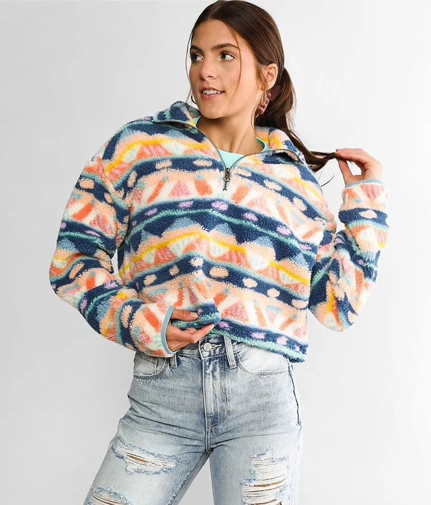 Billabong Surfside Cozy Fleece Cropped Pullover