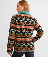 Switchback Faux Fur Pullover
