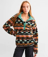 Switchback Faux Fur Pullover