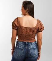 Sweet Sunset Cropped Top