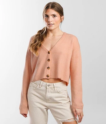 Short N Sweet Cropped Cardigan Sweater