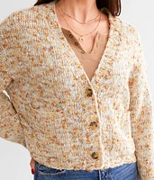 Catch Up Cropped Cardigan Sweater