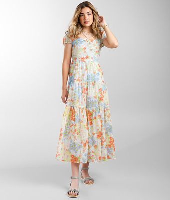 Billabong Sunrise Floral Maxi Dress