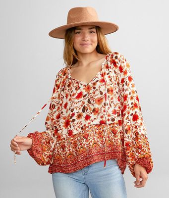 Billabong Peace & Love Blouse