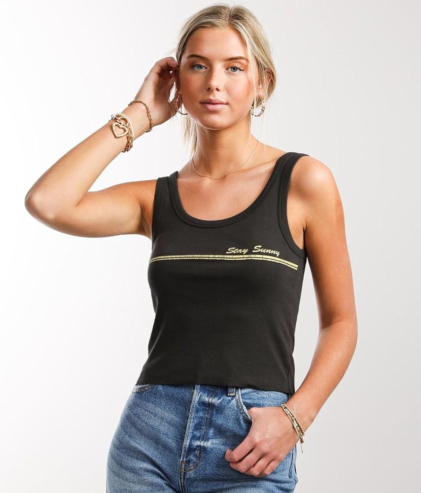 Billabong Forever Sunny Cropped Tank Top