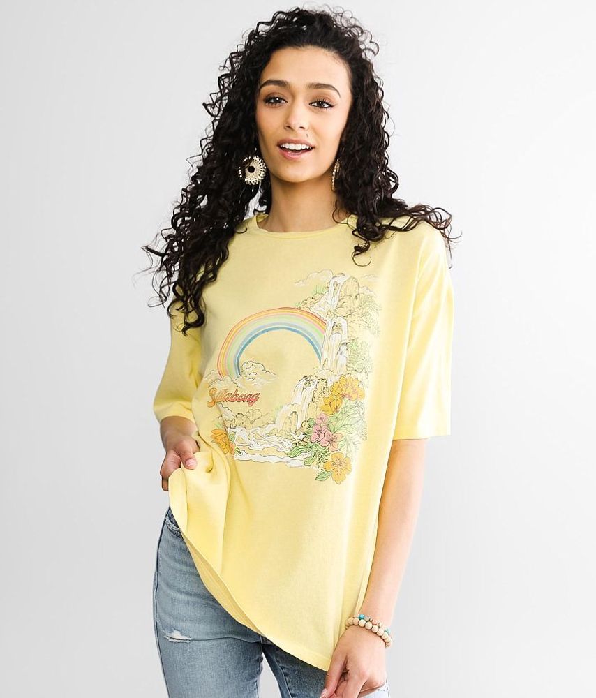 Billabong Waterfall Oversized T-Shirt