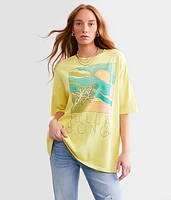 Rainbow Skies Oversized T-Shirt