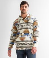 Billabong Furnace Anorak Fleece Henley Hoodie