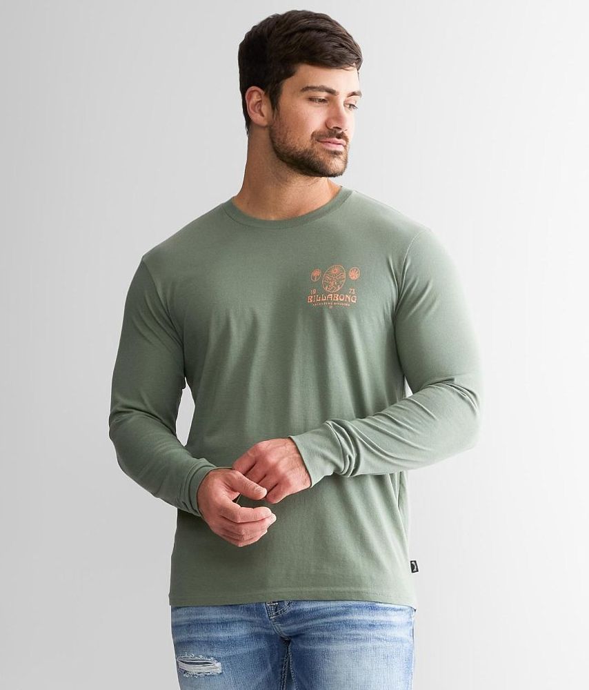 Billabong Rockies Long-Sleeve T-Shirt - Men's Black XL