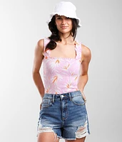 Sun Dreamer Smocked Tank Top