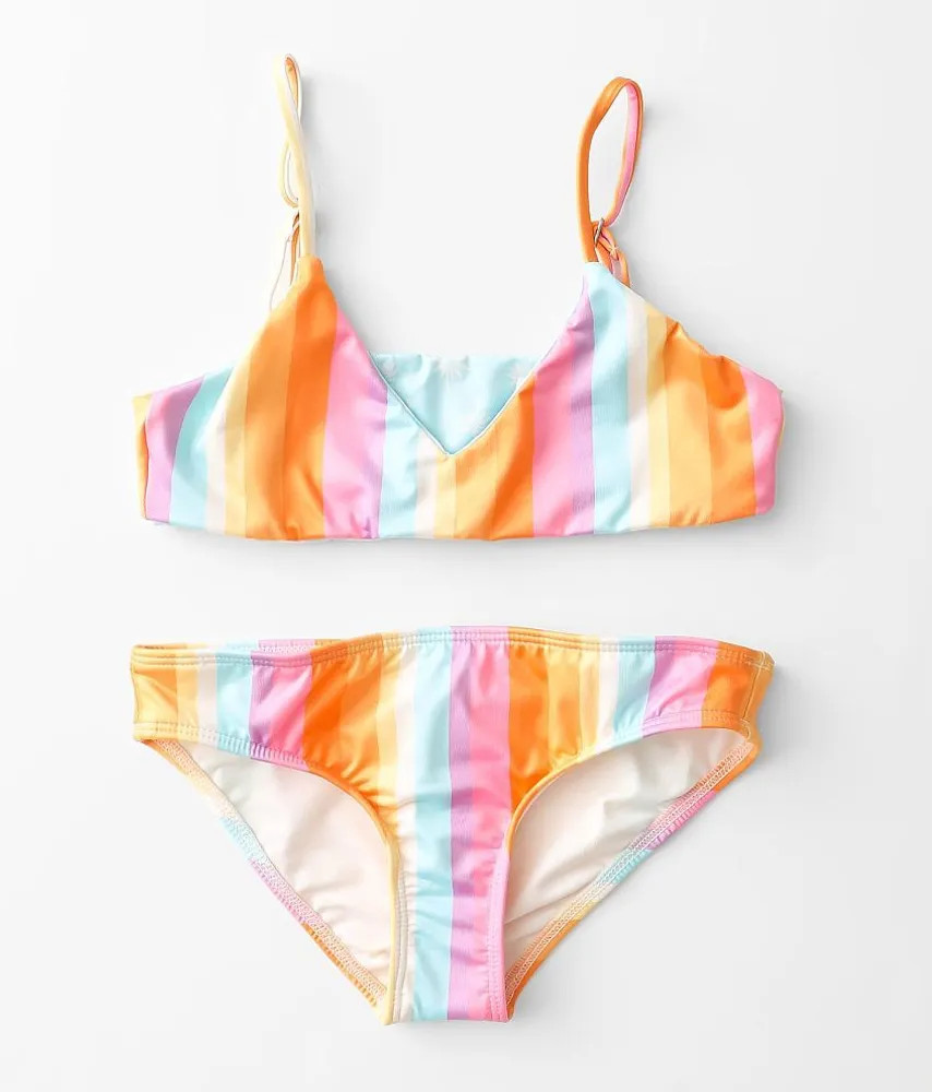 Butterfly Print 2-Piece Swimsuit