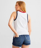 Cowboy Hat & Boot Ringer Tank Top