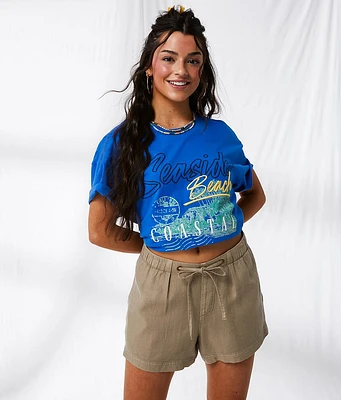 Seaside Beach Oversized T-Shirt