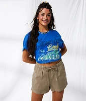 Seaside Beach Oversized T-Shirt