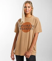 Modish Rebel Kindness Is Golden T-Shirt
