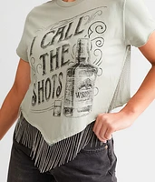 I Call The Shots Cropped T-Shirt