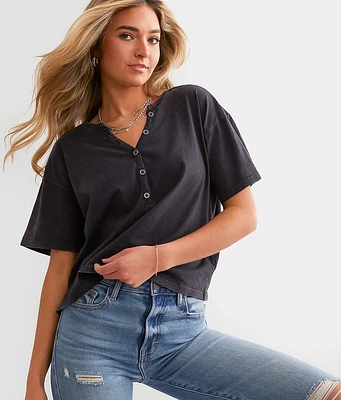 BKE Cropped Henley