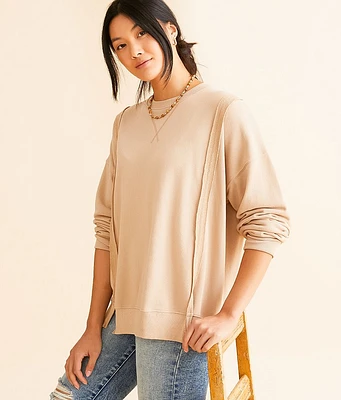 BKE Raw Edge Pullover