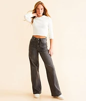 Lettuce Trim Cropped Hoodie