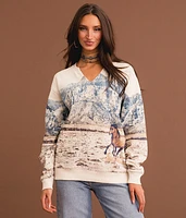 Mountainscape Horse Pullover
