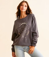 Modish Rebel Celestial Steer Head Pullover