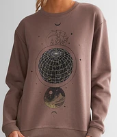 Celestial Map Oversized Sweatshirt