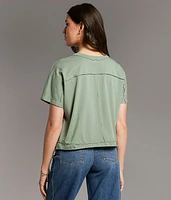 Dolman Cropped T-Shirt
